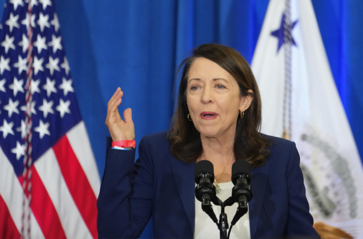 Sen. Maria Cantwell, D-Wash., is concerned about how computer-generated "deep fakes" can harm journalism.