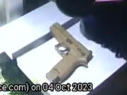 An airsoft gun Vancouver police recovered during a recent assault investigation.