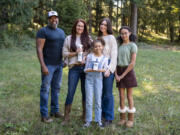 From left: Jeff Kelly, Sara McCarville, Mimi Kelly, Delilah McCarville-Kruse and Lorelei Kelly are the family behind MAVRIK Equine, a new Washougal-based horse-care products business.