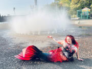 Amanda Klassen, aka Mermaid Seraphina, lives in Salem, Ore., but drives to Portland for events with Una the Mermaid's FantaSea Cove, a local mermaid pod.