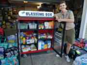Hudson's Bay High School sophomore Boston Brawley recently completed his Eagle Scout project, choosing Lincoln Elementary School as his beneficiary.