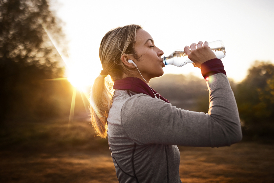 Thirst isn't always a reliable indicator of the body's need for water. Many people don't feel thirsty until they're already dehydrated.