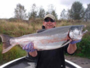 Dave Mallahan holds his personal best, a 22-pound Cowlitz late-run coho that topped 22 pounds. He took the fish in 2010. Cowlitz late run coho often reach into the upper teens.