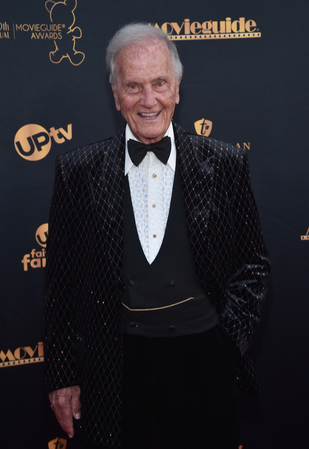 Pat Boone attends the 30th Annual Movieguide Awards at Avalon Hollywood & Bardot on Feb. 10 in Los Angeles. (Alberto E.
