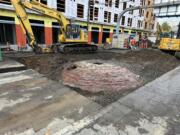 Construction crews uncovered what could be a 19th century cistern in downtown Vancouver.