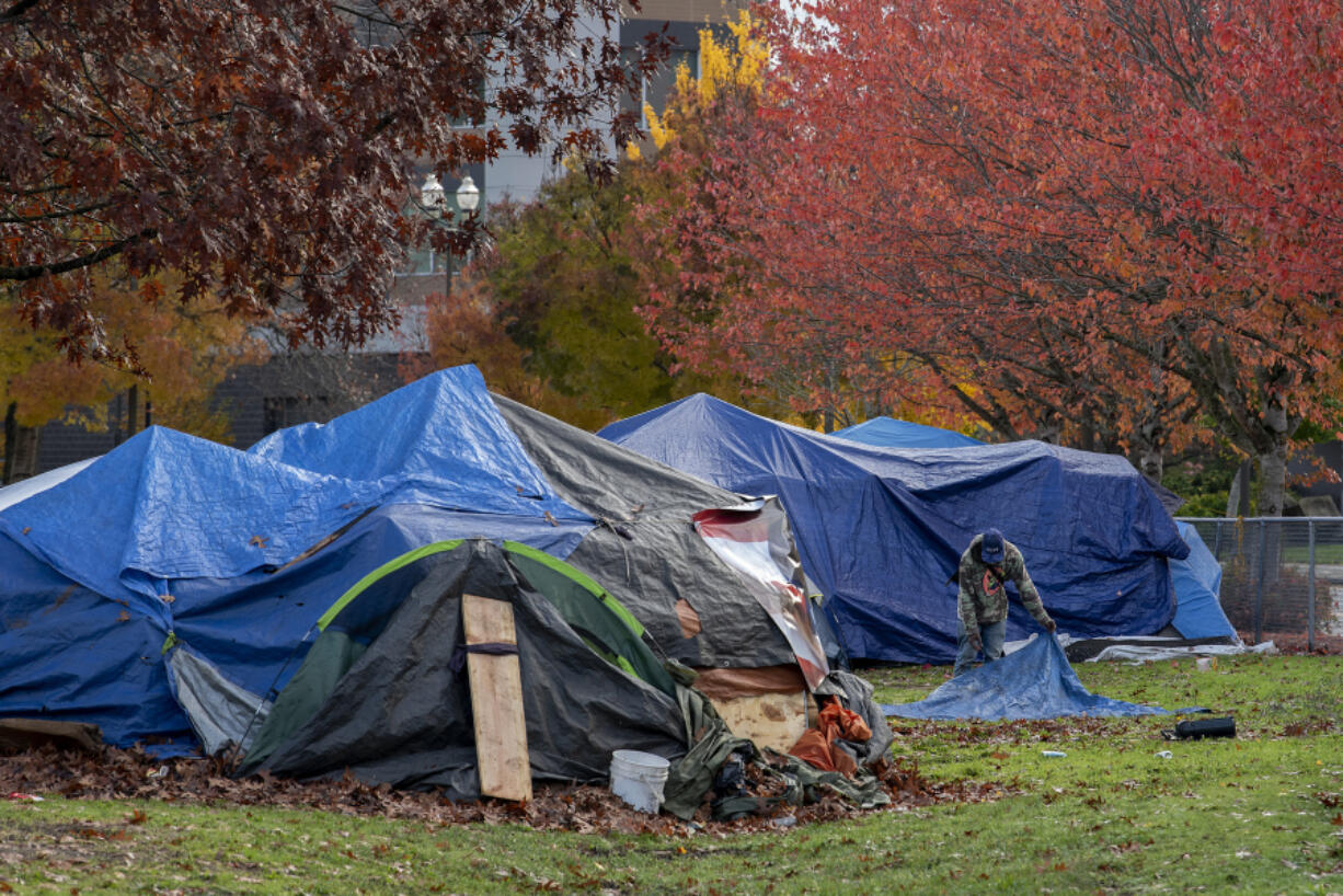 Residents of one of Vancouver&rsquo;s most visible encampments &mdash; often referred as City Hall camp &mdash; will disperse this week, as development is set for the property. Those who called the area home will move elsewhere.