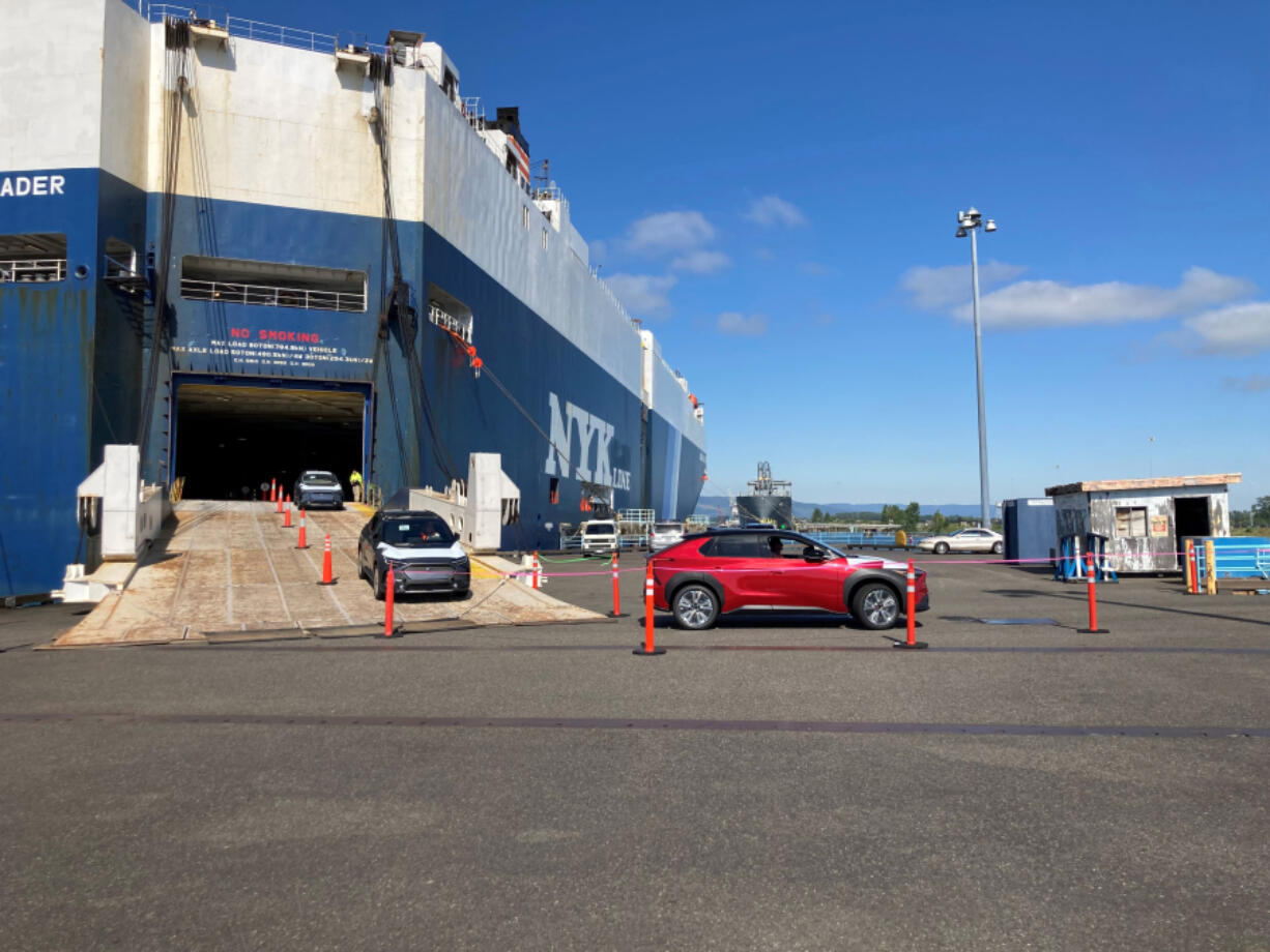 October was a record month for Subarus rolling through the Port of Vancouver.