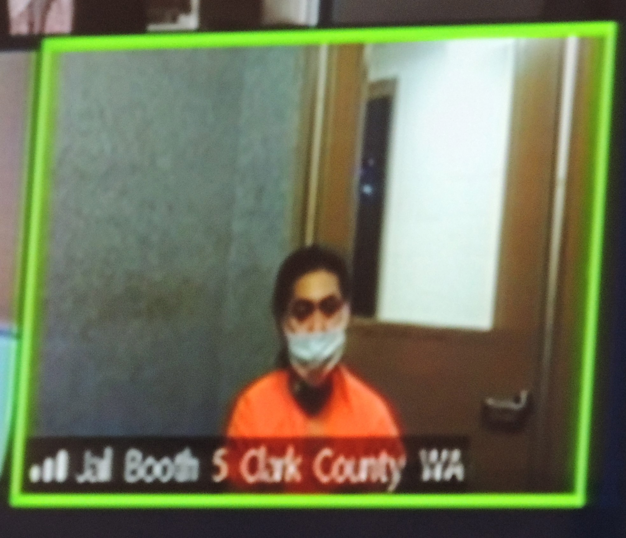 Alexandro Bolon Manrero, 19, appears Friday, Dec. 3, 2021, in Clark County Superior Court on suspicion of second-degree murder. Bolton Manrero was arrested Thursday in connection with the Nov. 19 shooting death of Josue Isac Lopez Padilla.