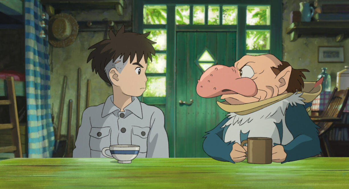An image from the movie &Ccedil;&fnof;&uacute;The Boy and the Heron.&Ccedil;&fnof;&ugrave; (Studio Ghibli/TNS)