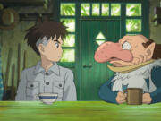 An image from the movie &Ccedil;&fnof;&uacute;The Boy and the Heron.&Ccedil;&fnof;&ugrave; (Studio Ghibli/TNS)