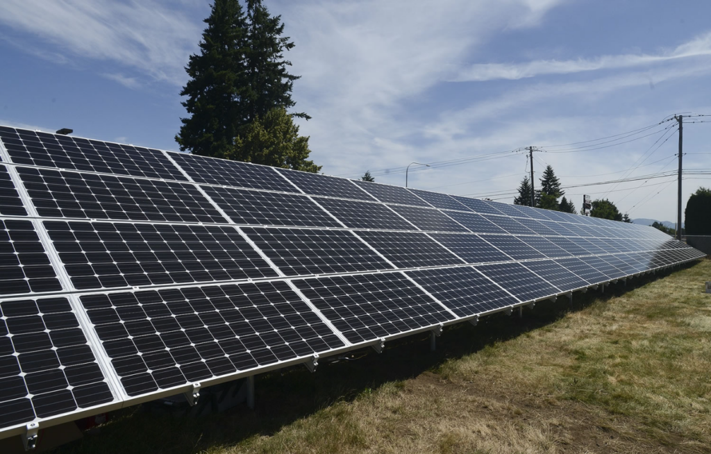 Two farms in Clark County have received grants to install solar arrays.