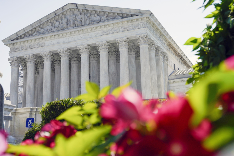 FILE - The U.S. Supreme Court is seen on July 13, 2023, in Washington. In arguments on Nov.