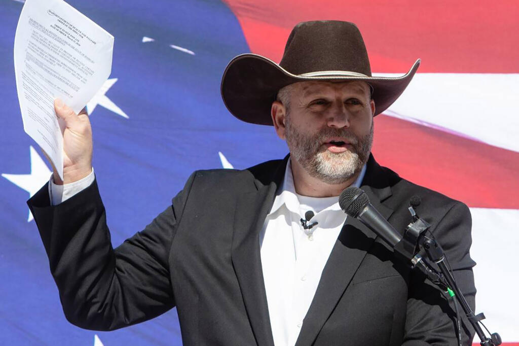 Ammon Bundy is accused by St. Luke's of hiding assets and engaging in "sham" transactions to avoid paying millions of dollars in damages after losing a defamation case.