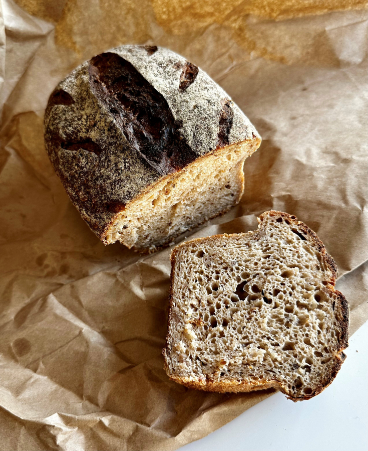 Starter Bread 7 Grain loaf (Rachel Pinsky)