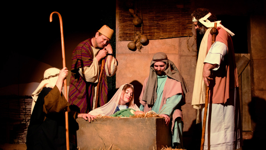 Living Hope Church will host its annual living Nativity scene over the weekend. Attendees are encouraged to bring a pair of socks, which will be distributed to people experiencing homelessness.