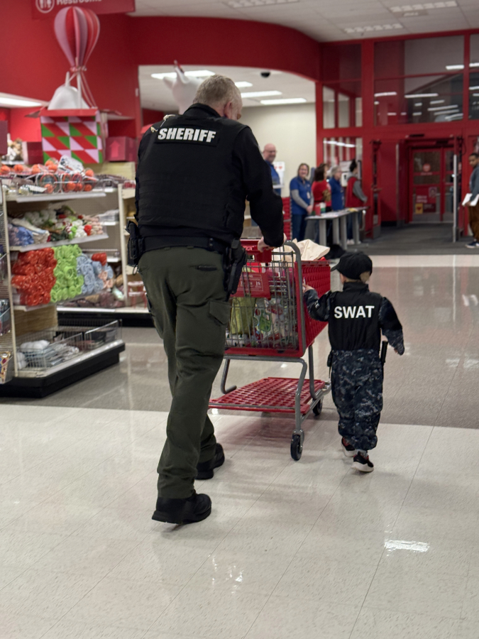 On Dec. 2 the Police Activities League of Southwest Washington hosted the Southwest Regional Shop with a Cop event at the east Vancouver Target.