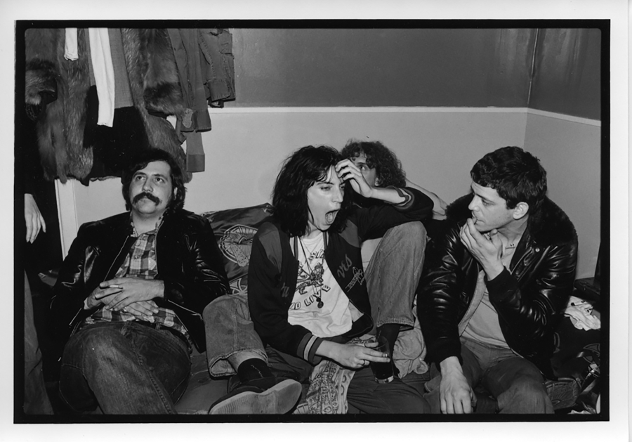 From left, Lester Bangs, Patti Smith and Lou Reed are shown at The Bottom Line in New York City in 1975. Bangs&Ccedil;&fnof;&Ugrave; interviews with Reed were famously combative.