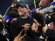 Washington head coach Kalen DeBoer was named The Associated Press coach of the year in college football on Tuesday, Dec. 19, 2023. He led the Huskies to a 13-0 regular-season record a spot in the College Football Playoff national semifinals.