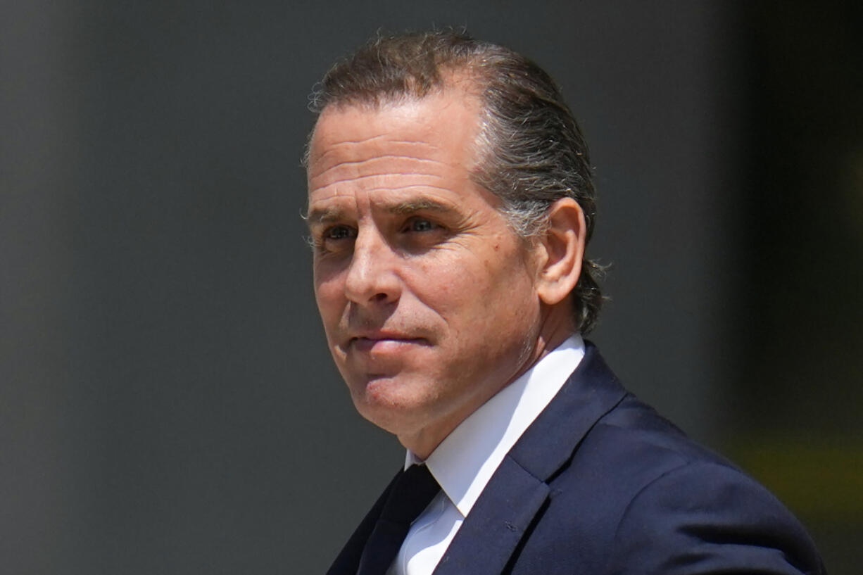 FILE - President Joe Biden&rsquo;s son, Hunter Biden, leaves after a court appearance, July 26, 2023, in Wilmington, Del. House Republicans are warning Hunter Biden that they will move to hold him in contempt of Congress if he doesn&rsquo;t appear this month for a closed-door deposition, raising the stakes in the growing standoff over testimony from President Joe Biden&rsquo;s son.