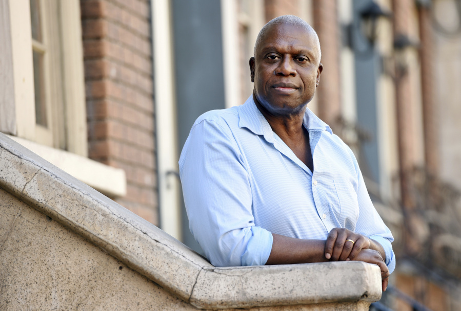 FILE - Andre Braugher, a cast member in the television series &quot;Brooklyn Nine-Nine,&quot; poses for a portrait at CBS Radford Studios, Nov. 2, 2018, in Los Angeles. Braugher, the Emmy-winning actor best known for his roles on the series &ldquo;Homicide: Life on The Street&rdquo; and &ldquo;Brooklyn 99,&rdquo; died Monday, Dec. 11, 2023, at age 61.