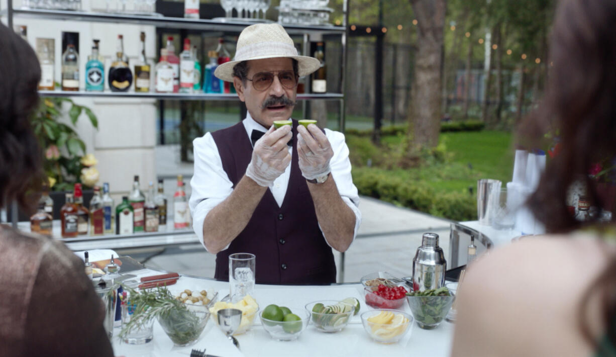 This image released by Peacock shows Tony Shalhoub as Adrian Monk in a scene from &ldquo;Mr.