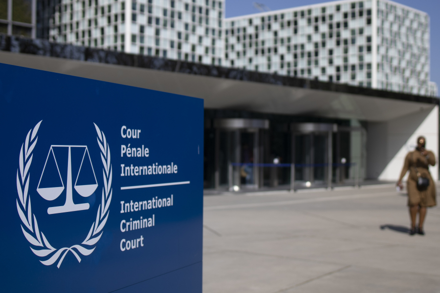 FILE - The exterior view of the International Criminal Court are pictured in The Hague, Netherlands, Wednesday, March 31, 2021. South Africa has launched a case at the United Nations&rsquo; top court accusing Israel of genocide against Palestinians in Gaza and asking the court to order Israel to halt its attacks. South Africa&rsquo;s submission filed Friday, Dec. 29, 2023, at the International Court of Justice alleges that &ldquo;acts and omissions by Israel ... are genocidal in character&rdquo;.