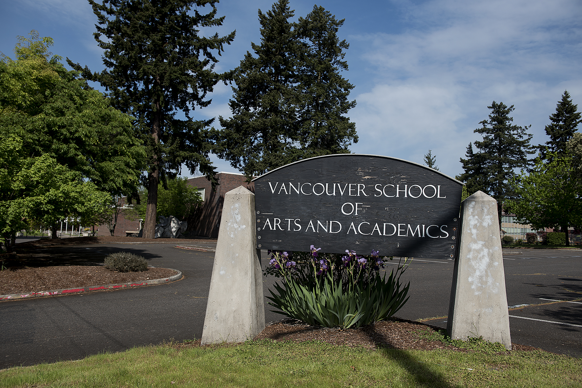 The Vancouver School of Arts and Academics is pictured May 1, 2020.