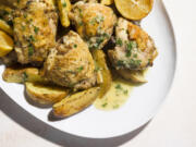 Chicken and Potato Traybake With Garlic, Lemon and Parsley (Milk Street)