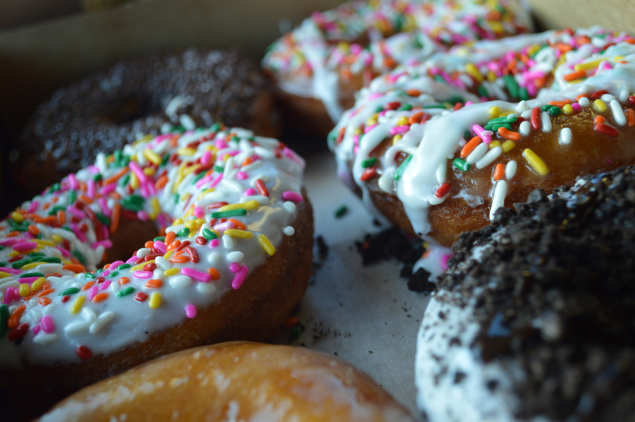 Every time you walk past a box of doughnut without taking one, you should lose incrementally more weight.