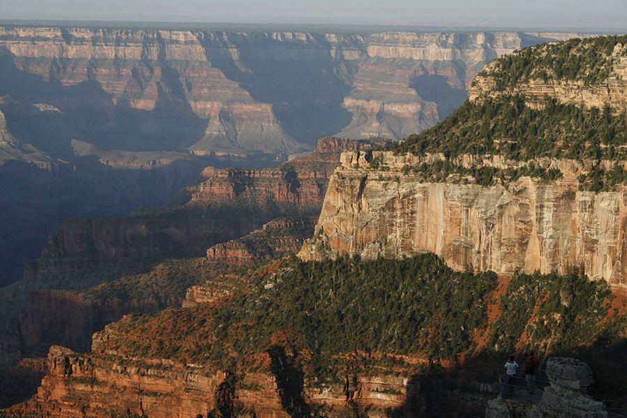 The North Rim of Grand Canyon National Park in Arizona.
