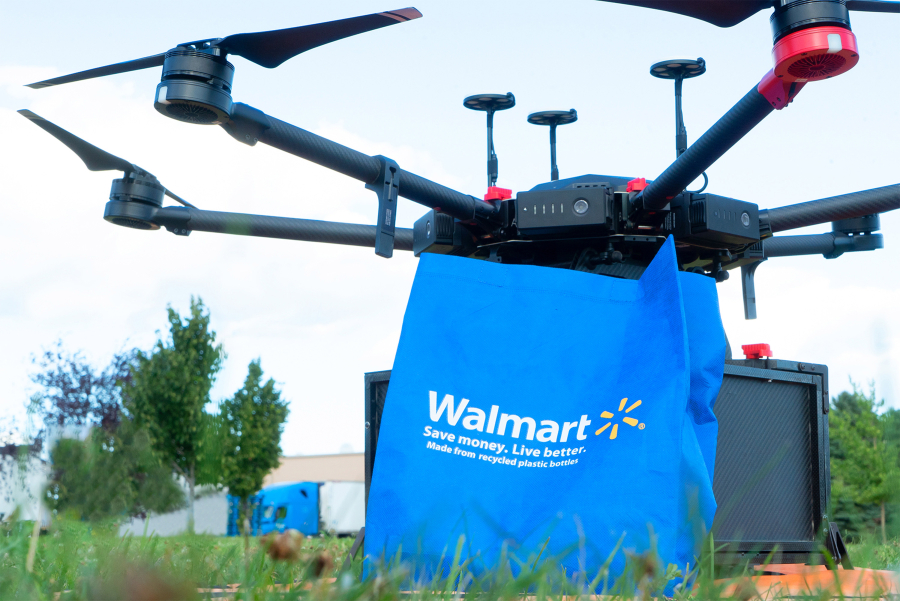 Walmart will have the ability to make drone deliveries to 75% of Dallas-Fort Worth by the end of this year, Walmart CEO Doug McMillon said Tuesday.(Walmart Inc./TNS)