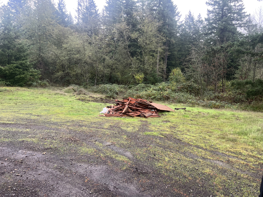 Vandalism or unlawful dumping can be reported to Washington's Forest Watch program by calling 855-883-8368 or emailing forestwatch@dnr.wa.gov.