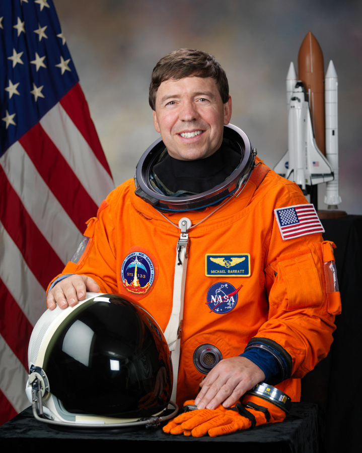 In mid to late February, Mike Barratt, 64, will embark on NASA's SpaceX Crew-8 mission to the International Space Station.