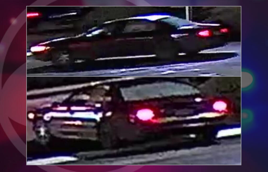 Images of the suspect vehicle in a Sunday hit-and-run in east Vancouver.