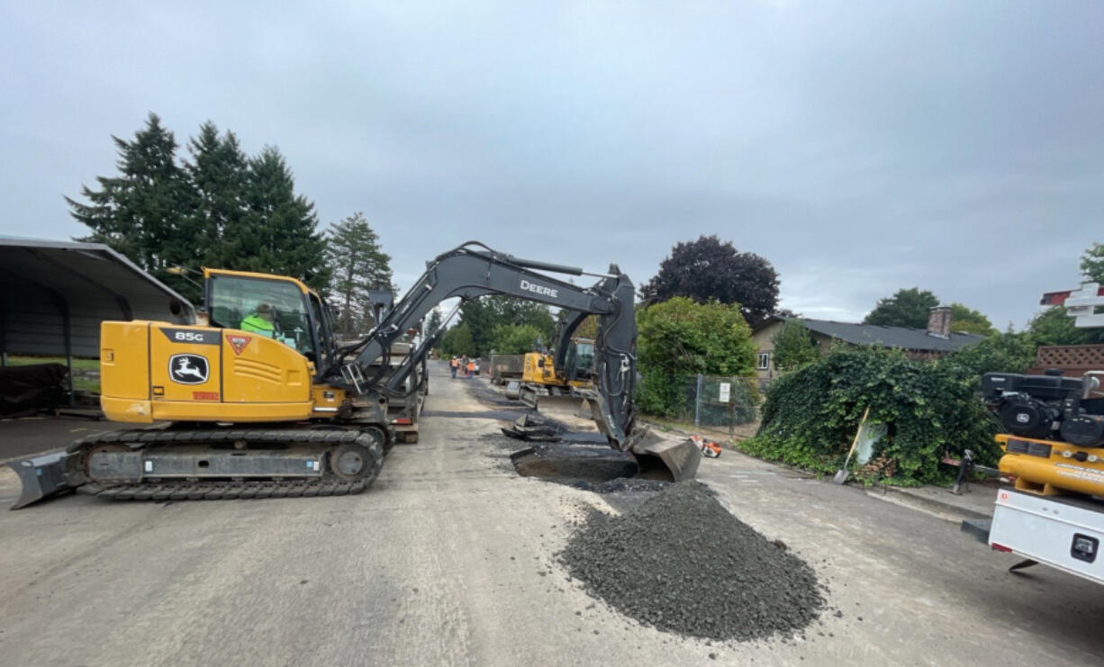 Clark Regional Wastewater District extends service to the Sunset Strip neighborhood north of Vancouver. The neighborhood is one of more than 40 in the district&rsquo;s service area that relies on septic systems.