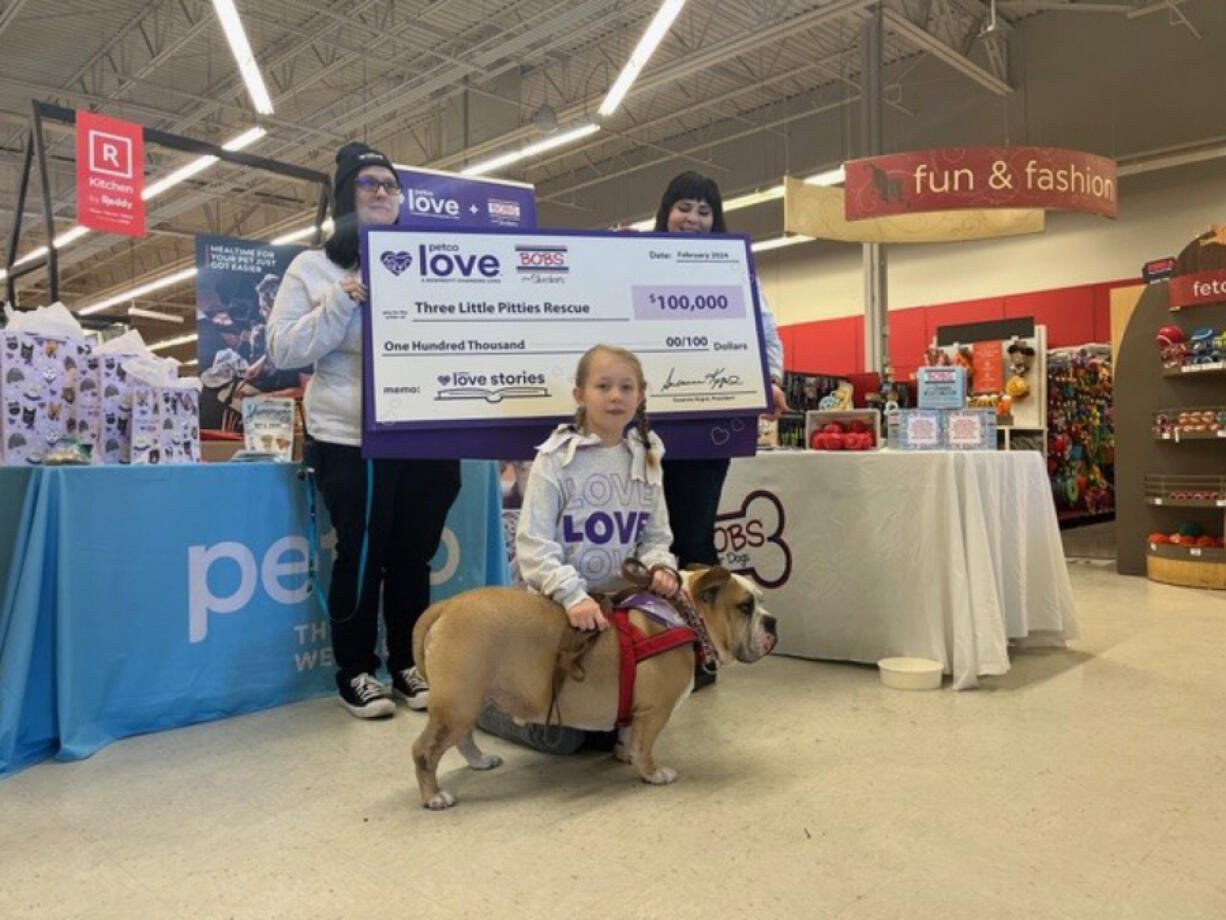 River HomeLink fourth-grader Brynn Boldemann entered the Petco Love Foundation National Essay Contest last fall, and was recently awarded the top national prize.