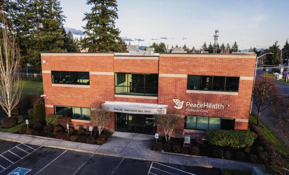 PeaceHealth announced it will open a new primary care clinic in Orchards on March 4.