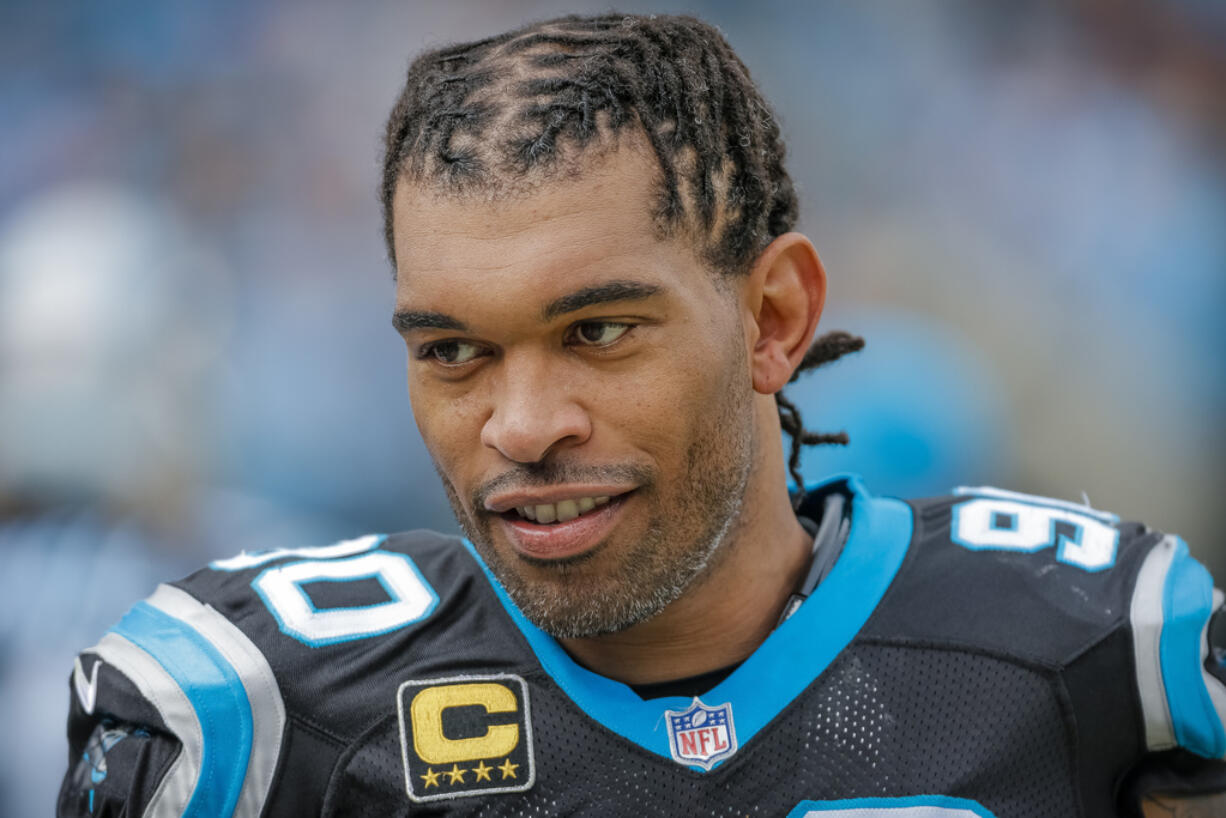 Julius Peppers was elected to the Pro Football Hall of Fame class of 2024, announced Thursday, Feb. 8, 2024.