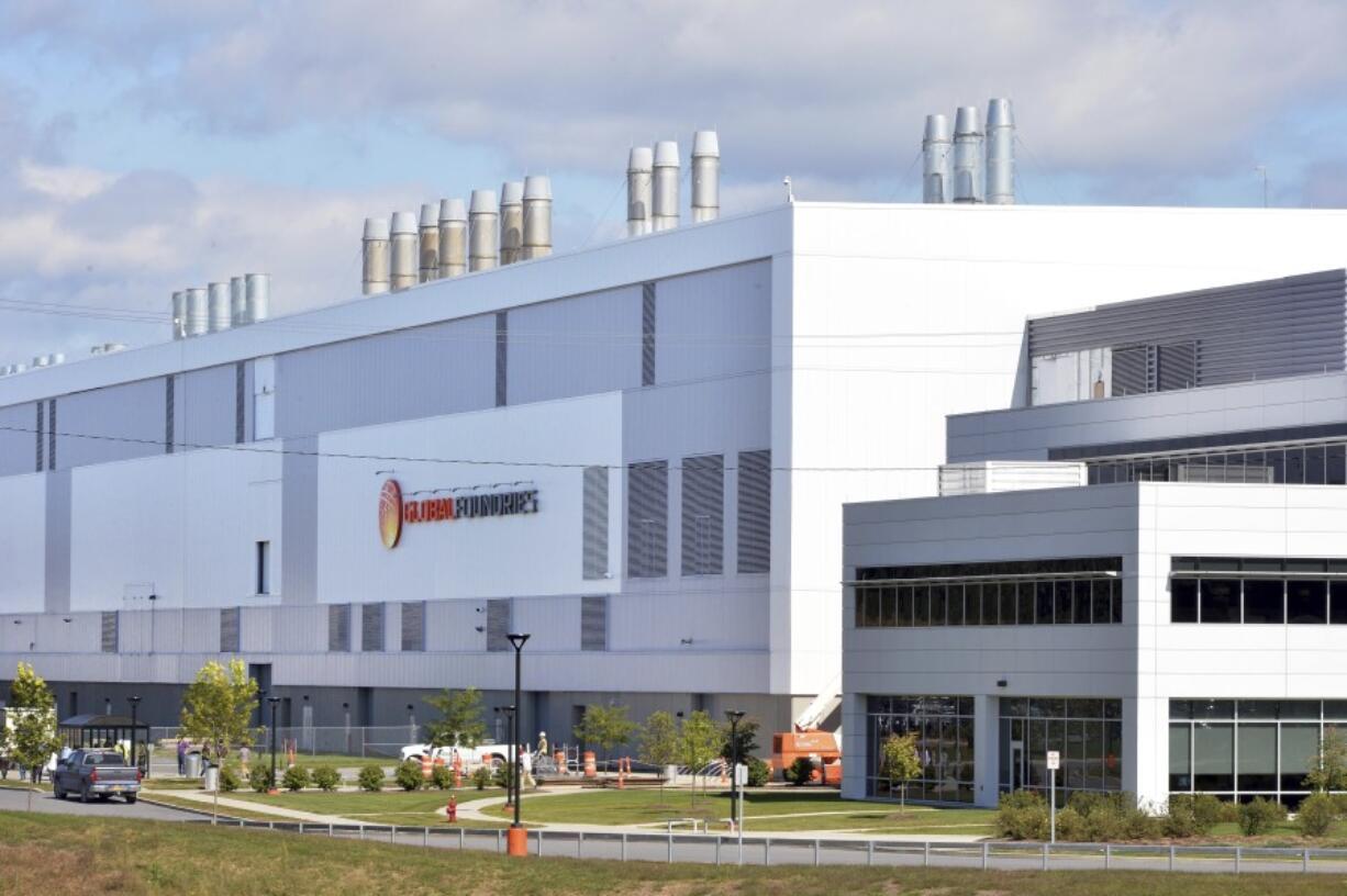 FILE - This photo shows the Globalfoundries campus on Sept. 22, 2014, in Malta, N.Y. The Biden administration said Monday, Feb. 19, 2024, that the government would provide $1.5 billion to the computer chip company GlobalFoundries to expand its domestic production in New York and Vermont. The announcement is the third award of financial support for a semiconductor company under the 2022 CHIPS and Science Act.