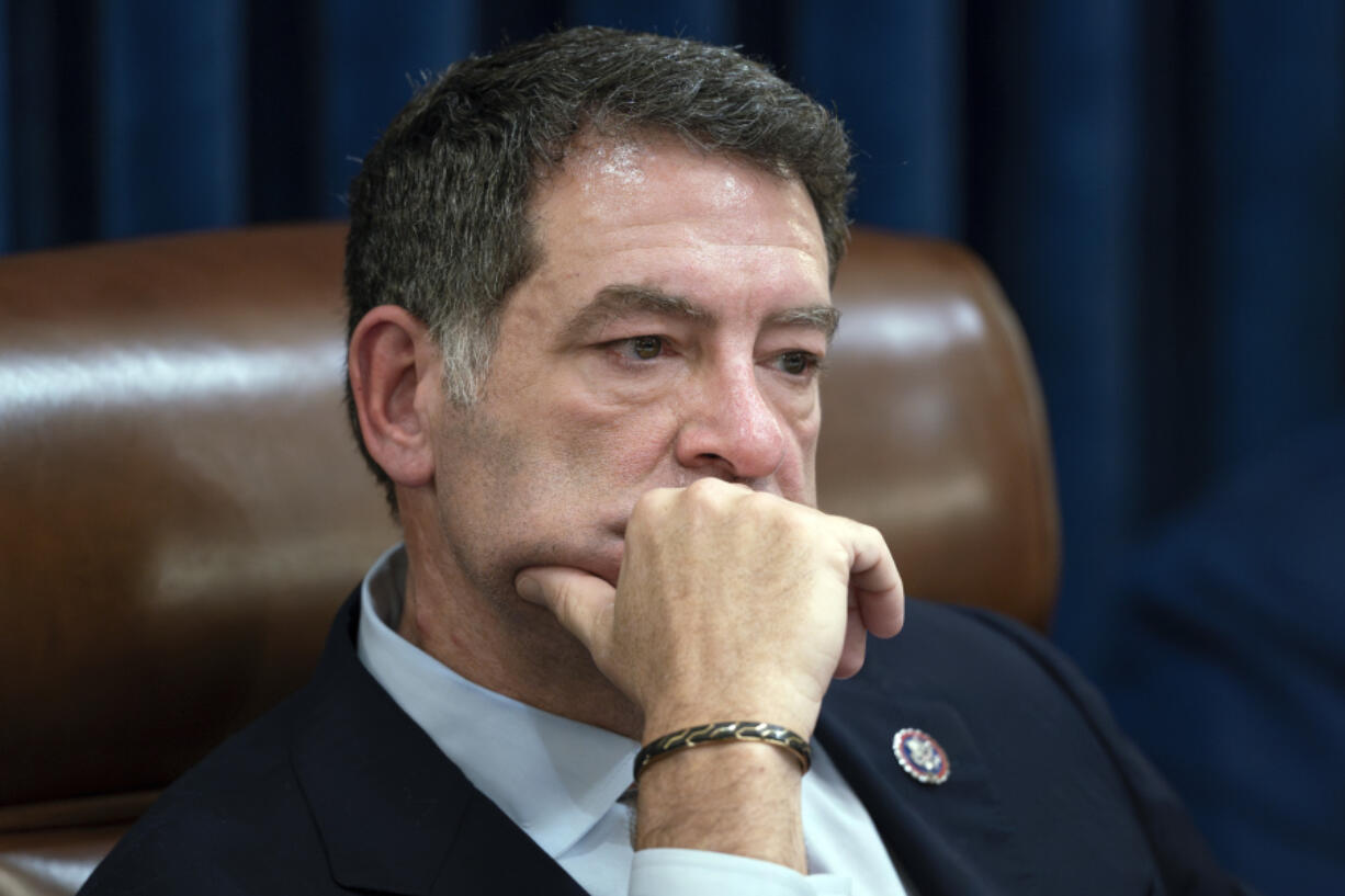 Chairman Mark Green, R-Tenn., leads the House Homeland Security Committee move to impeach Secretary of Homeland Security Alejandro Mayorkas over the crisis at the U.S.-Mexico border, at the Capitol in Washington, Tuesday, Jan. 30, 2024. (AP Photo/J.