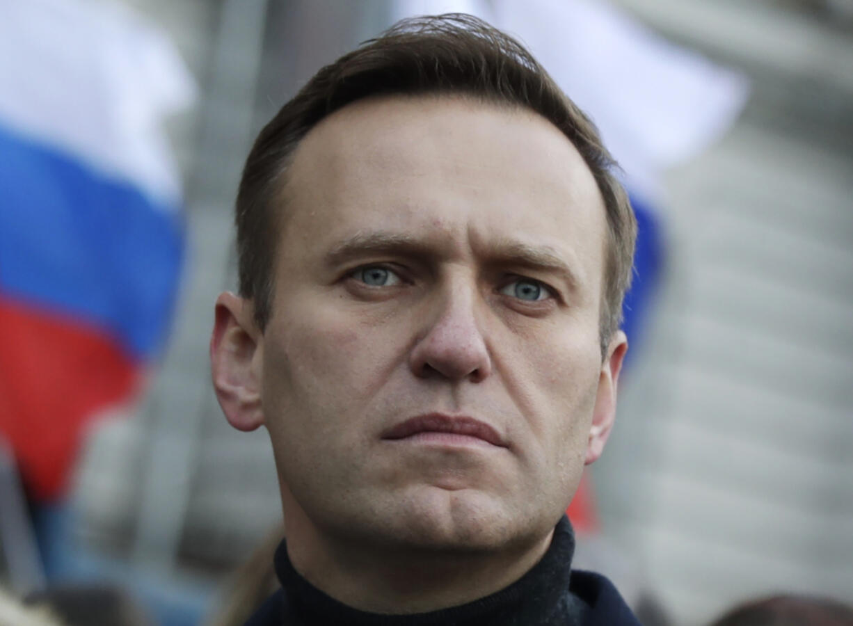 Alexei Navalny, Opposition leader, shown in 2020