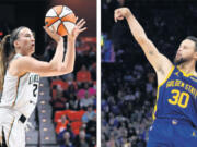 Sabrina Ionescu of  the New York Liberty and Stephen Curry of the Golden State Warriors will go head-to-head in a 3-point shooting contest on Saturday at Indianapolis as part of the NBA’s All-Star Saturday Night events.