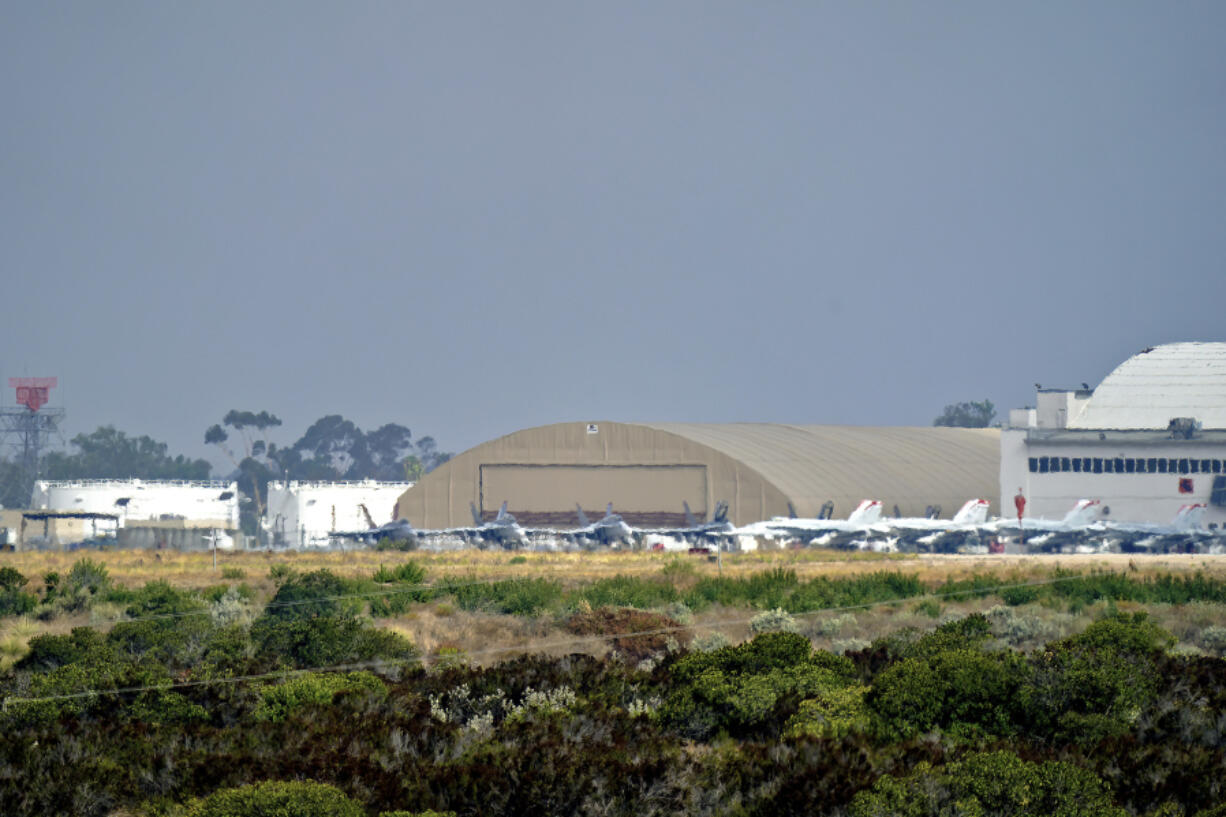 FILE Marine Corps Air Station Miramar (MCAS) is shown on Aug. 25, 2023, in San Diego. San Diego County sheriff&rsquo;s search teams were looking for a Marine Corps helicopter reported overdue early Wednesday, Feb. 7, 2024. (Nelvin C.