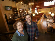 Paula and Eric Starr smile in 2014 soon after taking over Laurelwood restaurant in Battle Ground and renaming it Northwood.