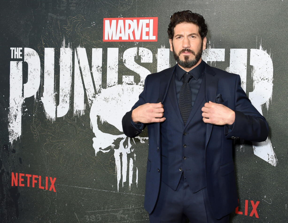 Jon Bernthal arrives at Marvel&rsquo;s &ldquo;The Punisher&rdquo; Los Angeles Premiere at ArcLight Hollywood on Jan. 14, 2019, in Hollywood, Calif.