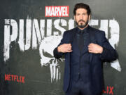 Jon Bernthal arrives at Marvel&rsquo;s &ldquo;The Punisher&rdquo; Los Angeles Premiere at ArcLight Hollywood on Jan. 14, 2019, in Hollywood, Calif.