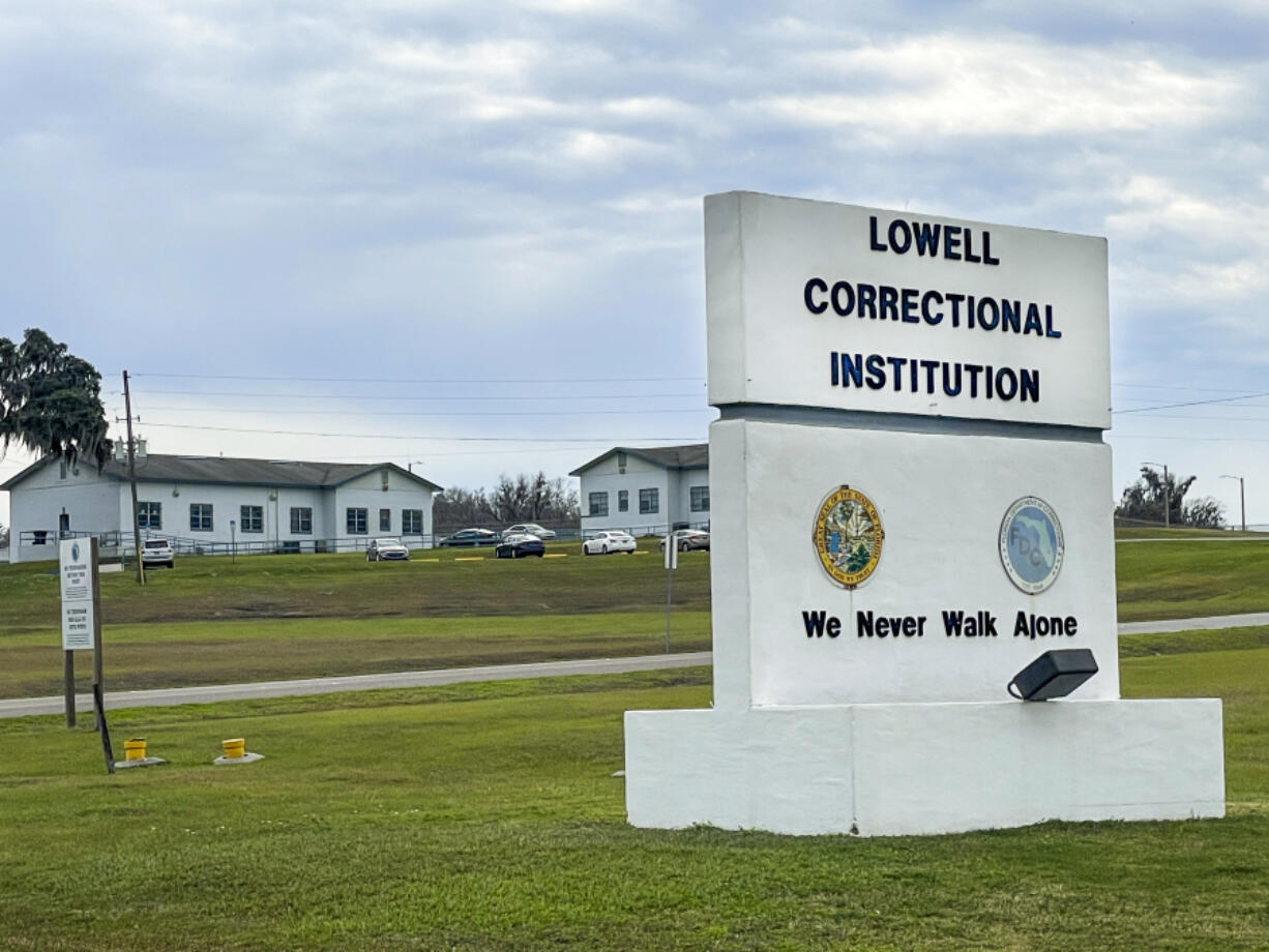 The Lowell Correctional Institution in Marion County. Efforts to get state funding to place the prison and nearby homes on county water over the past two years have failed.