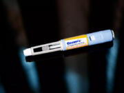 An Ozempic injection pen.