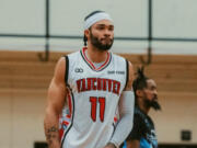 Marcus Golder scored 28 points in the Vancouver Volcanoes home opener, a 132-121 win over the Salem Capitals on Friday at Clark College.