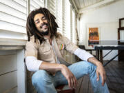 Kinglsey Ben-Adir stars in &ldquo;Bob Marley: One Love.&rdquo; (Chiabella James/Paramount Pictures)